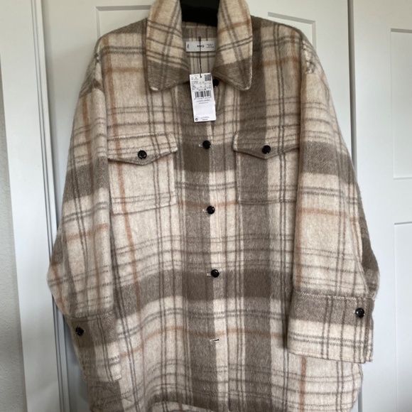 Mango plaid jacket/shacket - Picture 2 of 6